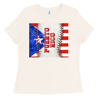 Bone baseball puerto rico tumbler tbs Ladies Tee - TumblerDesignByShophia