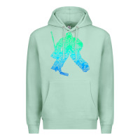 Seafoam Ice Hockey Goalie Hockey Player Youth Men Kids Boys Premium Hoodie - longCreatives