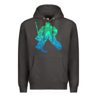 Smoke Ice Hockey Goalie Hockey Player Youth Men Kids Boys Premium Hoodie - longCreatives
