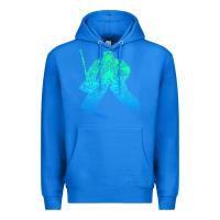 True Royal Ice Hockey Goalie Hockey Player Youth Men Kids Boys Premium Hoodie - longCreatives