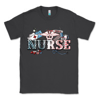 Smoke American Nurse 4th of july Classic Tee - HowdyJamesFarm