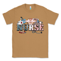 Toasted Coconut American Nurse 4th of july Classic Tee - HowdyJamesFarm