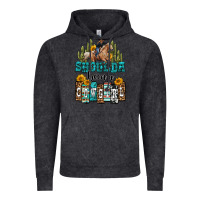 Vintage Black shoulda been a cowgirl Vintage Hoodie - OliviaCreatesArt