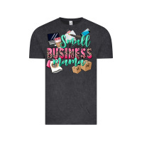 Vintage Black Small Business Mama Vintage Tee - CowGirlArtShop