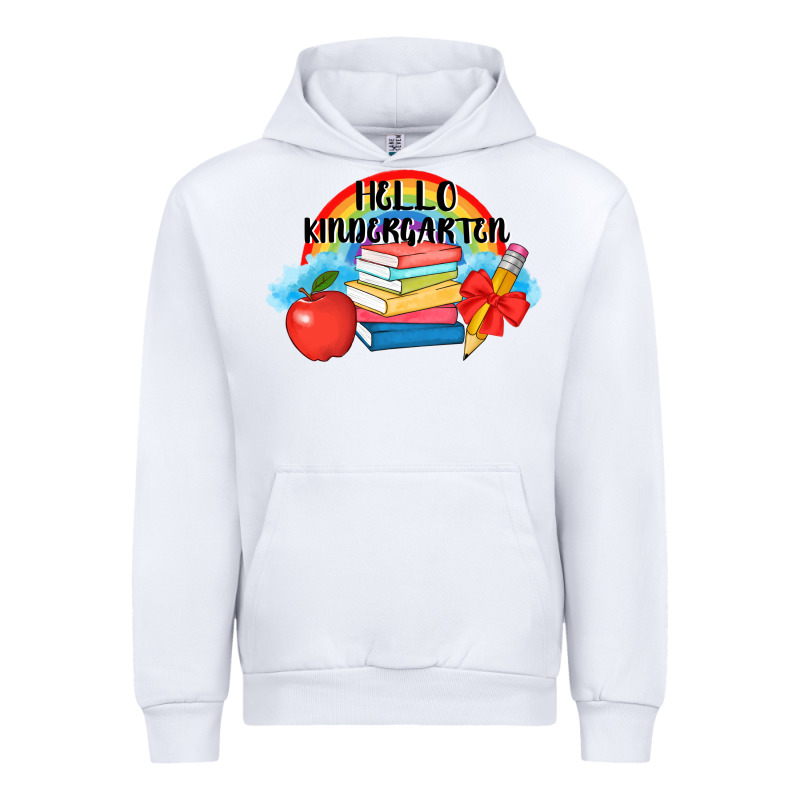 Back To School Hello Kindergarten 3200x2400 Urban Hoodie by AdoDesignShop | Teevron