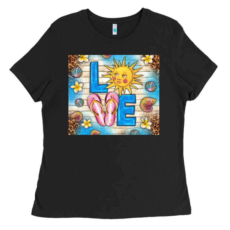 Summer Love Ladies Tee by TumblerDesignByShophia | Teevron