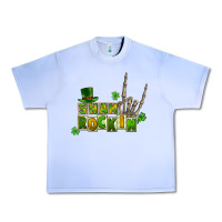 Grape Ice Sham rockin skeleton hand St. Patrick's Urban Heavy Tee - CowGirlArtShop