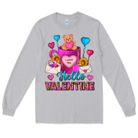 Moon Dust Hello Valentine Valentine's Day Coffee Mug Long Sleeve Tee - FaDigitalArtStudio
