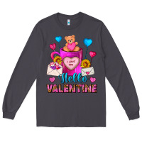 Smoke Hello Valentine Valentine's Day Coffee Mug Long Sleeve Tee - FaDigitalArtStudio