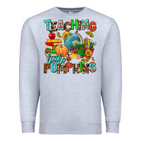 Heather Grey christmas jolly teachers Premium Sweatshirt - AdoDesignShop
