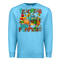 Ocean Blue christmas jolly teachers Premium Sweatshirt - AdoDesignShop