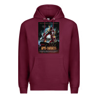 Burgundy Army Of Darkness Movie Poster Classic Premium Hoodie - longCreatives