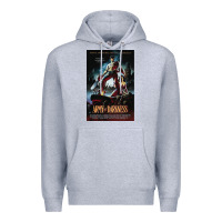 Heather Grey Army Of Darkness Movie Poster Classic Premium Hoodie - longCreatives