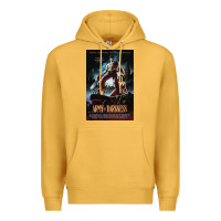 Mustard Army Of Darkness Movie Poster Classic Premium Hoodie - longCreatives