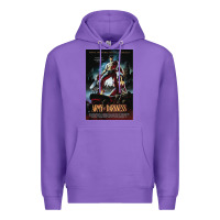 Purple Army Of Darkness Movie Poster Classic Premium Hoodie - longCreatives