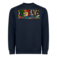 Christmas Jolly Teacher Heavyweight Sweatshirt | Teevron