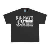 Pigment Black US Navy Retired Shirt Urban Heavy Tee - longCreatives