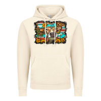 Vintage Artic sunflower cow olivia Vintage Hoodie - OliviaCreatesArt