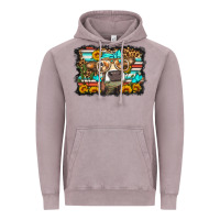 Vintage Zinc sunflower cow olivia Vintage Hoodie - OliviaCreatesArt