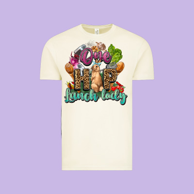 One Hip Lunch Lady Easter Day Vintage Tee Designed By Howdyjamesfarm