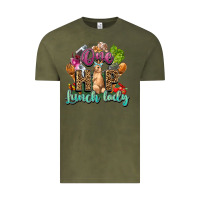 Vintage Olive One hip lunch lady Easter Day Vintage Tee - HowdyJamesFarm