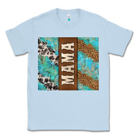 Dusty Blue western mama Classic Tee - Jasminsmagicworld