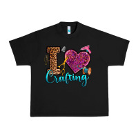 Black i love crafting Urban Heavy Tee - RanaPortraitStore