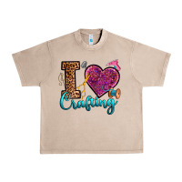 French Oak i love crafting Urban Heavy Tee - RanaPortraitStore