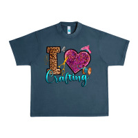 Midnight Navy i love crafting Urban Heavy Tee - RanaPortraitStore