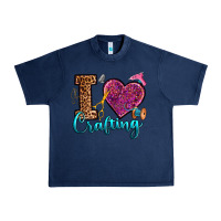 Navy i love crafting Urban Heavy Tee - RanaPortraitStore