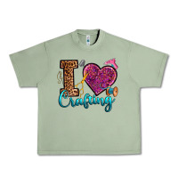 Oil Green i love crafting Urban Heavy Tee - RanaPortraitStore
