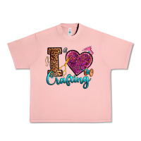 Salmon i love crafting Urban Heavy Tee - RanaPortraitStore