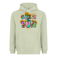 Matcha chase the sun Heavyweight Hoodie - AdoDesignShop