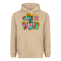 Mushroom chase the sun Heavyweight Hoodie - AdoDesignShop