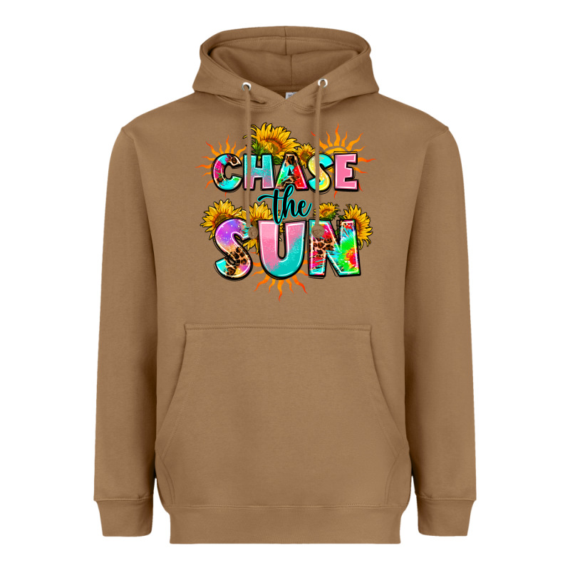 Chase The Sun Heavyweight Hoodie by AdoDesignShop | Teevron