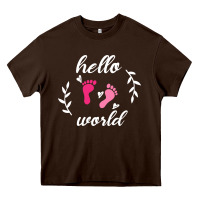 Hello World Heavy Core Tee | Teevron