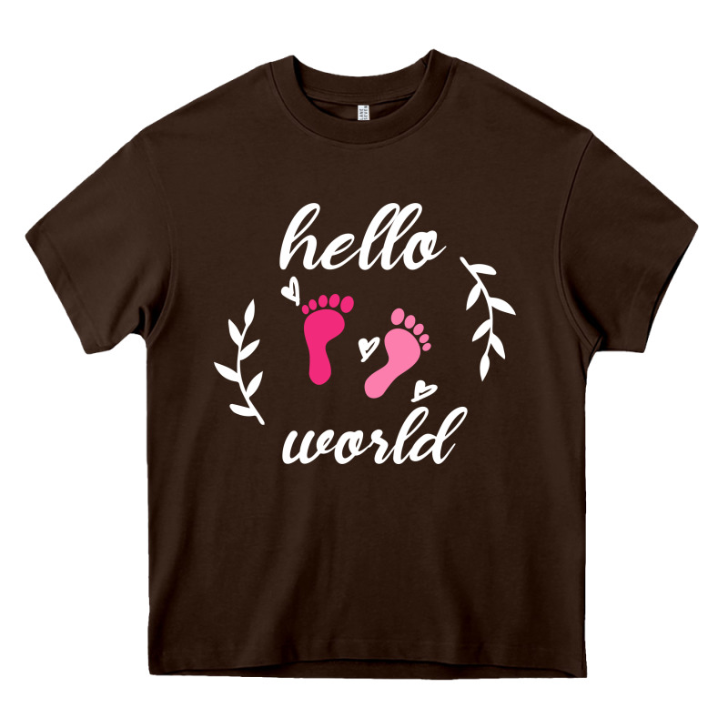 Hello World Heavy Core Tee by Bettercallsaul | Teevron