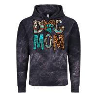 Cloud Black dog mom Vintage Hoodie - OliviaCreatesArt