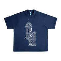 Navy Puerto Rico El Moro Prideful Puerto Rican Cities and Towns Urban Heavy Tee - longCreatives