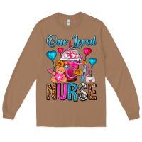 Toasted Coconut One Loved Nurse Valentines Day Frappe Coffee Long Sleeve Tee - FaDigitalArtStudio