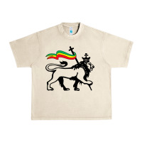 Sandshell Rasta Lion of Judah Rastafarian Reggae Lion and Christian Urban Heavy Tee - longCreatives