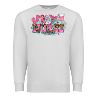 Dove Grey breast cancer nurse Premium Sweatshirt - AdoDesignShop