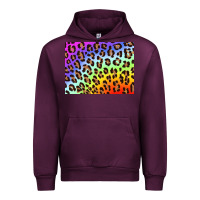 Mauve Wine leopard background rainbow 3200x2400 Urban Hoodie - AdoDesignShop