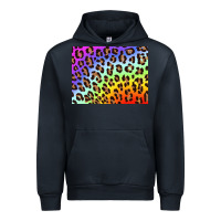 Navy leopard background rainbow 3200x2400 Urban Hoodie - AdoDesignShop