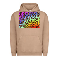 Pigment Burro leopard background rainbow 3200x2400 Urban Hoodie - AdoDesignShop