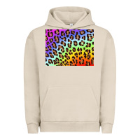 Pigment French Oak leopard background rainbow 3200x2400 Urban Hoodie - AdoDesignShop