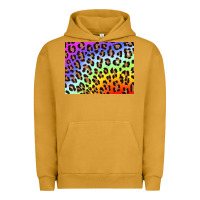 Pigment Peanut Butter leopard background rainbow 3200x2400 Urban Hoodie - AdoDesignShop
