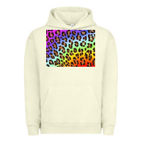Pigment Pistachio leopard background rainbow 3200x2400 Urban Hoodie - AdoDesignShop