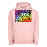 Pigment Salmon leopard background rainbow 3200x2400 Urban Hoodie - AdoDesignShop