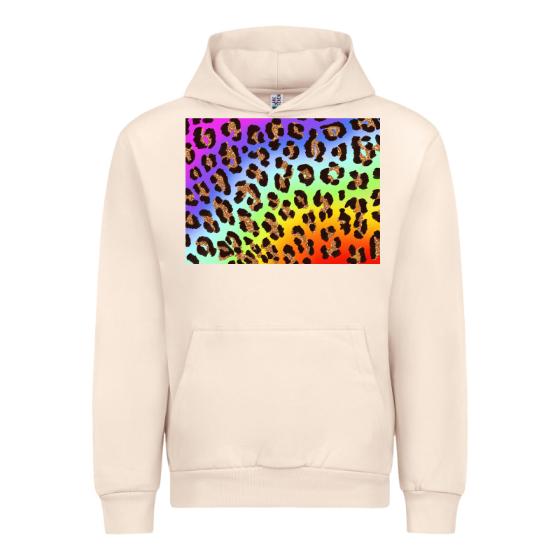 Leopard Background Rainbow 3200x2400 Urban Hoodie by AdoDesignShop | Teevron